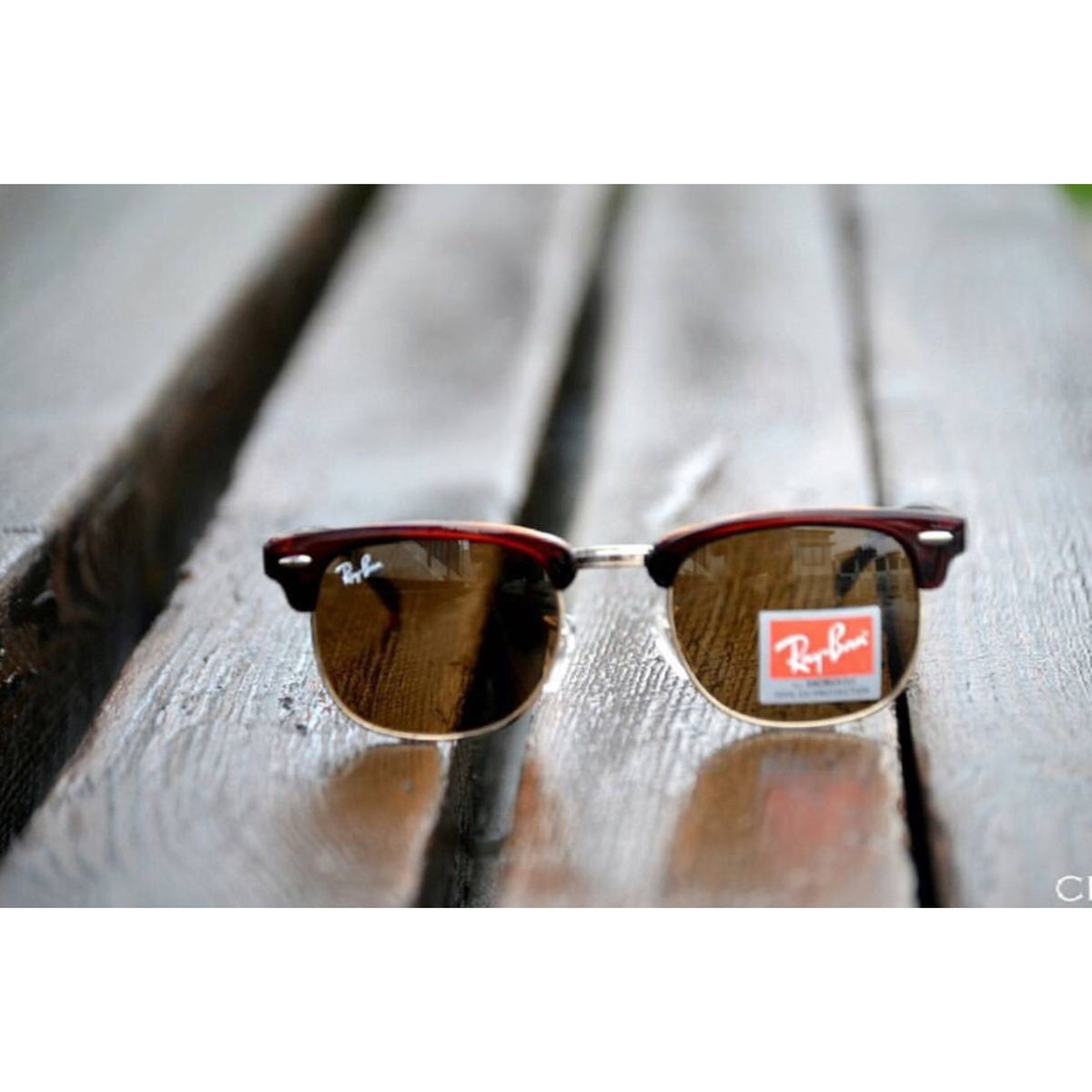 RAY-BAN Buy New Stylish Men Women A1+ Quality Latest Designer Hot Favorite Club Special Vintage Sunglasses ( RB-3016 Club Master Sunglass )