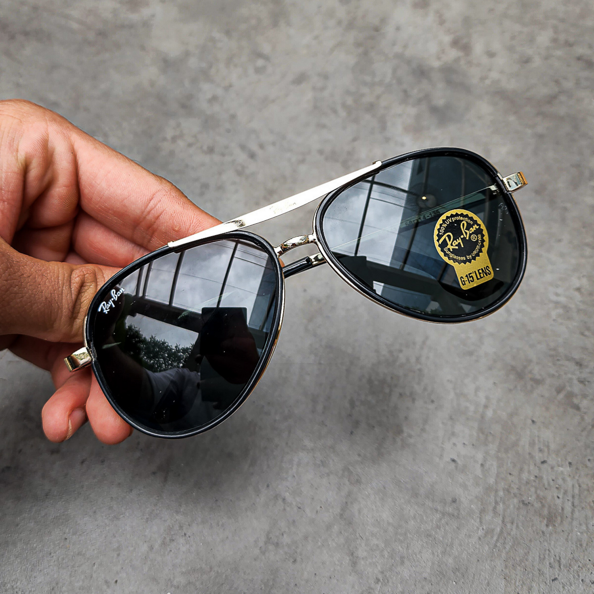 RAY-BAN Brown & Brown 4414 Causal Latest Sunglass For Unisex.